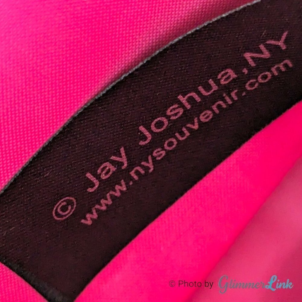 Jay Joshua NY Pink Black White Cosmetic Pouch Bag - Picture 7 of 10